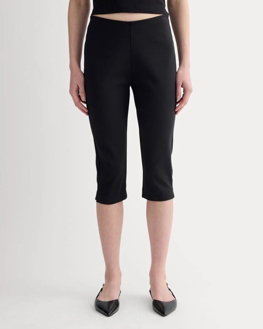 NWT Everlane Black Cropped Capris